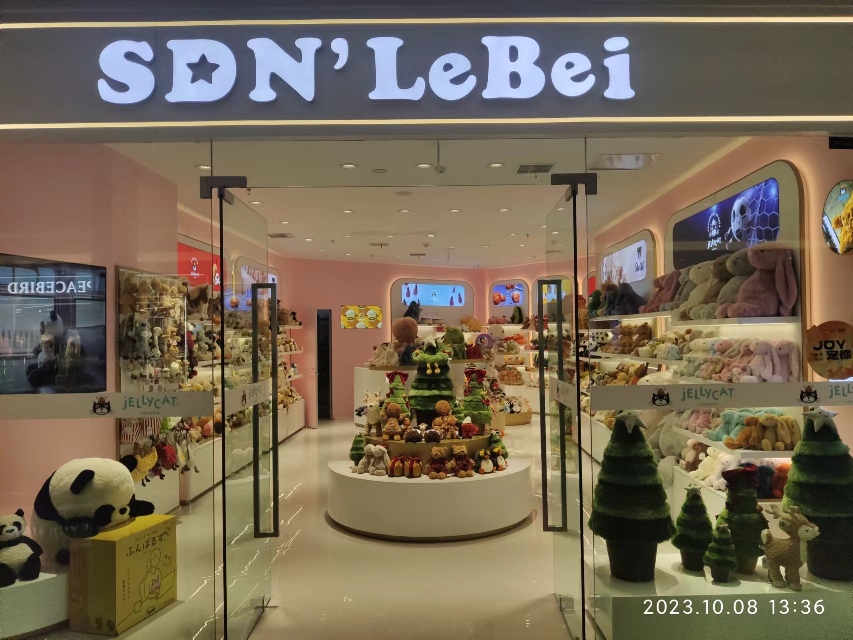 玩具展柜-SDN形象店